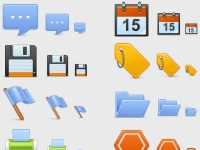 There are high-quality icons in