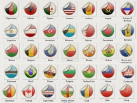 This pack of world flags