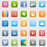 50 Social Media Icons 