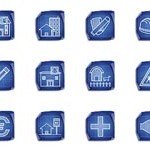 90 Architecture Blueprint Icons 