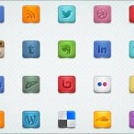 35 Simple and Elegant Social Media Icons 