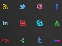 This social icon set from