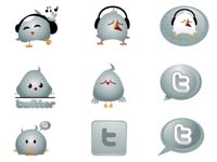 These cute Twitter birdie and