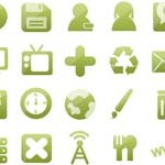 Free Icons: 108 Go Green Icons 