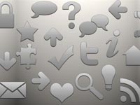This free icons set includes