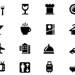 Free Icons: 20 Hotel and Restaurant Icons 
