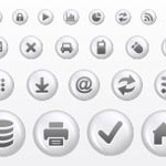 Free Icons: 205 Light Grey Orb Icons 