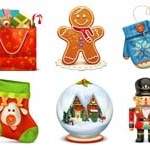 Free Icons: 10 Christmas Icons 