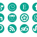 Free Icons: 19 Round Social Icons From Carrie 