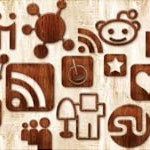 Free Icons: 108 Wood Social Icons 