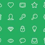 Free Icons: 48 Linecons 