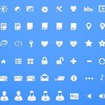 Free Icons: 100 Retina Glyph Icons 