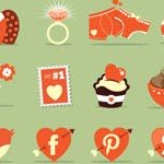 Free Icons: 16 Saint Valentine Icons 