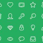 Free Icons: 48 Linecons 