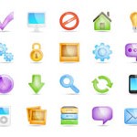 Free Icons: 20 Semi-Transparent Icons 