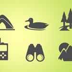 Free Icons: 16 Camping Icons 