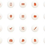 Free Icons: 50 Orange Moonlight Icons 