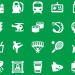 Free Icons: 200 Map Icons 