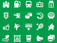 FREE ICONS FOR GOOGLE MAPS