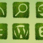 Free Icons: 12 Grass Textured Social Icons 