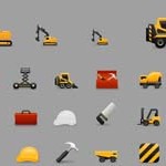 Free Icons: 25 Construction Icons 