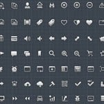 Free Icons: 132 Mini PSD Icons 