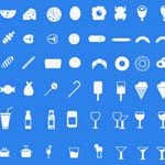 Free Icons: 200 Food Icons – A Foodie Pack 