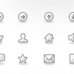 Free Icons: 40 Awesome Textured Icons 