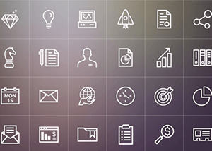 36-Business-Line-Icons