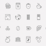 Food & Drinks Icon Set 