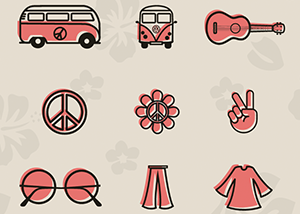 hippie-icons