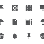 Material Design Glyph Icons 
