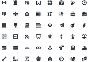 This free mini icons set