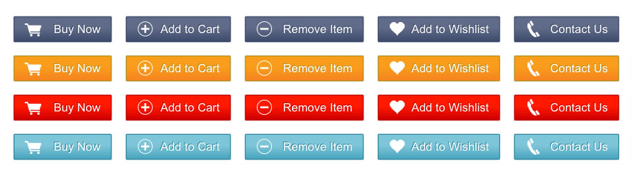 eCommerce Buttons