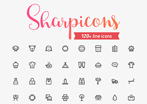 Sharpicons is a set of