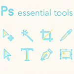 Essential Photoshop Tools Icons 