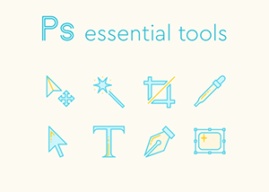 Photoshop-Tools-Icons