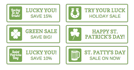 St. Patrick's Day Promo Set