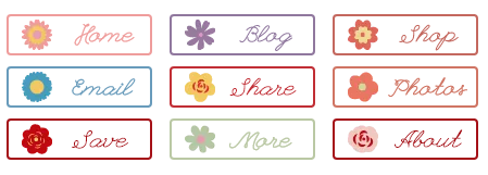Preview Whimsy Flower Buttons
