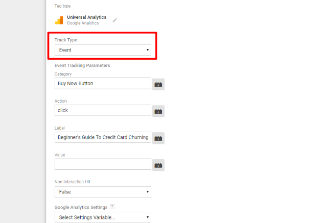 configuring tag